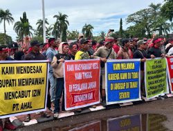 Aksi Besar-Besaran di Mempawah, Ribuan Massa Tagih Janji Penyelesaian Sengketa Tanah